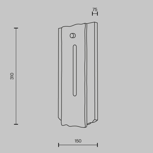 Maytoni MOD523WL-L15BG3K