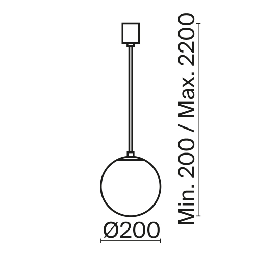 Maytoni P039PL-5W3K-20-B