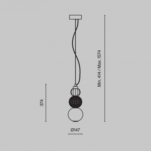 Maytoni P069PL-L16CH3K
