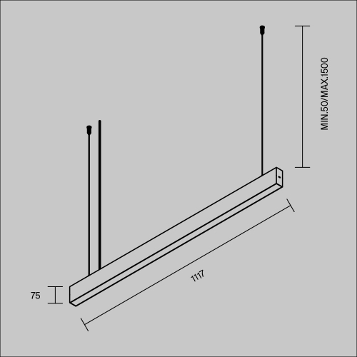 Maytoni P070PL-2.7-3-4K-W