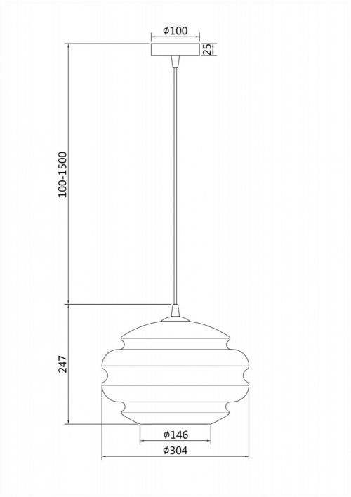 Maytoni P079PL-01SG
