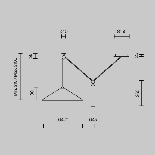 Maytoni P080PL-01W