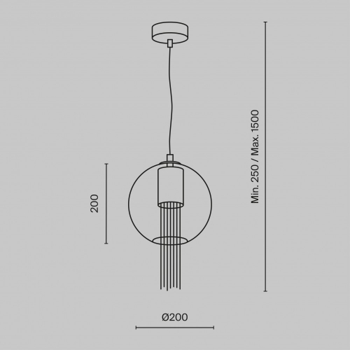 Maytoni P095PL-01BZ