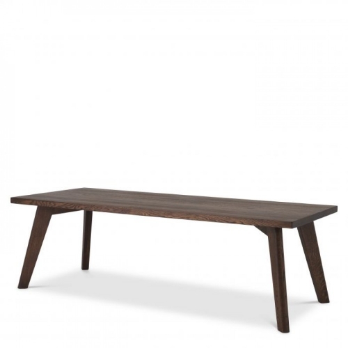 Обеденный стол дизайнерский Biot 240 X 100 Cm Brown Oak 114850