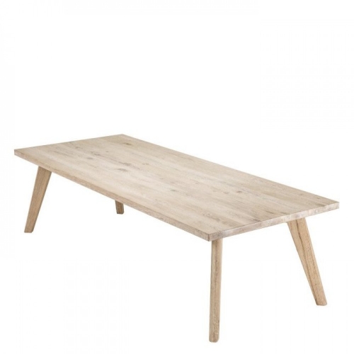 Обеденный стол дизайнерский Biot 280 X 110 Cm Bleached Oak 114854