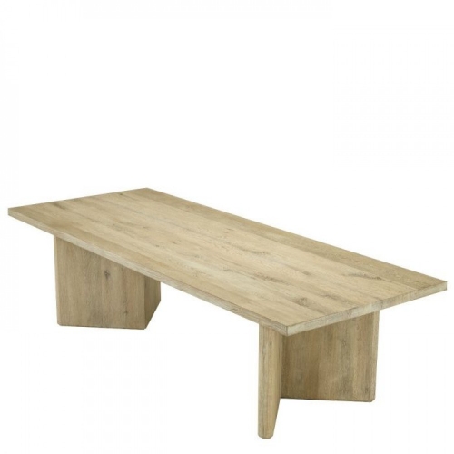 Обеденный стол дизайнерский Valbonne 280 X 110 Cm Bleached Oak 114855