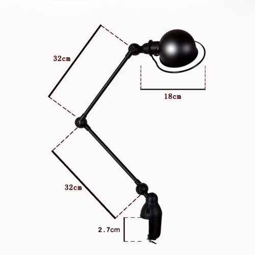 Настольная лампа лофт НЛ-073