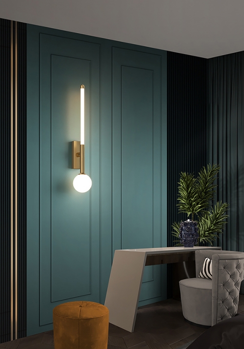 New Space Brass Wall