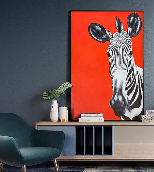 Постер Zebra