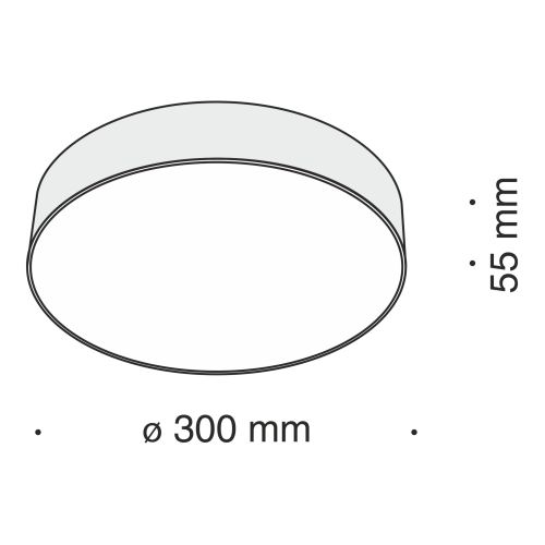Потолочный светильник Technical C032CL-L43W4K