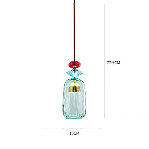 Rules Glass Pendant 3