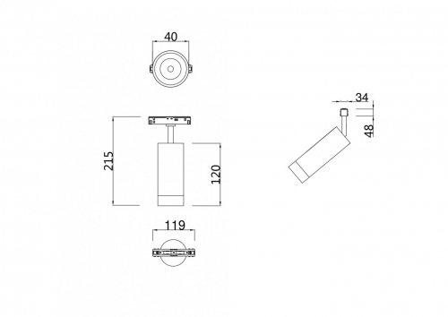 Technical TR019-2-7W3K-MG