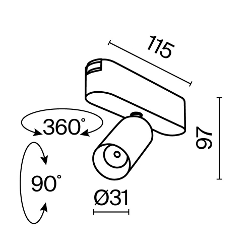 Technical TR103-1-5W3K-M-W