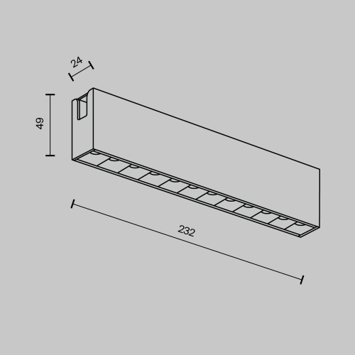 Technical TR150-1-12W3K-M-B