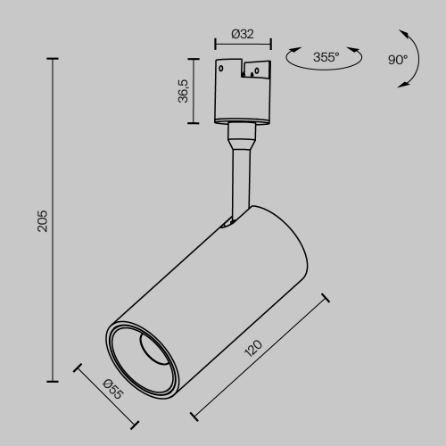Technical TR163-1-15W3K-M-B