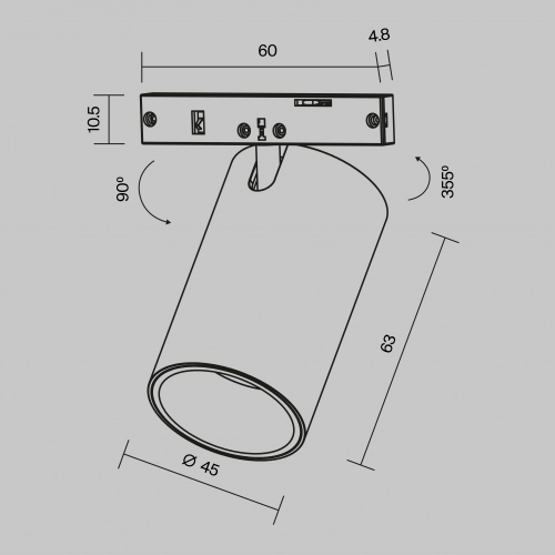 Technical TR187-1-9W4K-M-BW