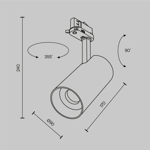 Technical TR197-3-40WCCT-M-W