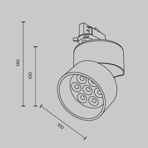 Technical TR199-3-15W2.7K-M-W