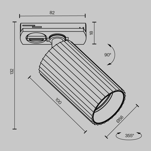 Technical TR218-1-GU10-BS